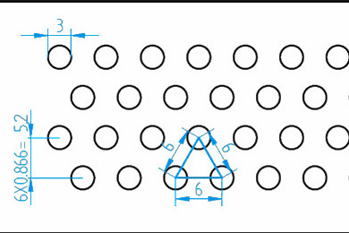 冲孔网板60度错排